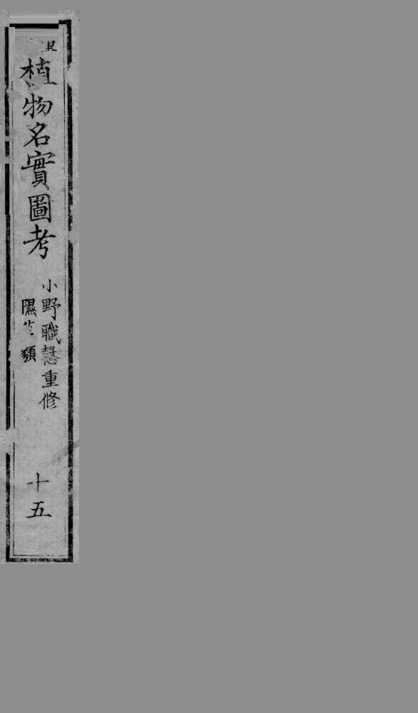 植物名实图考  15